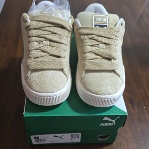 Puma Kids Beige Sneakers